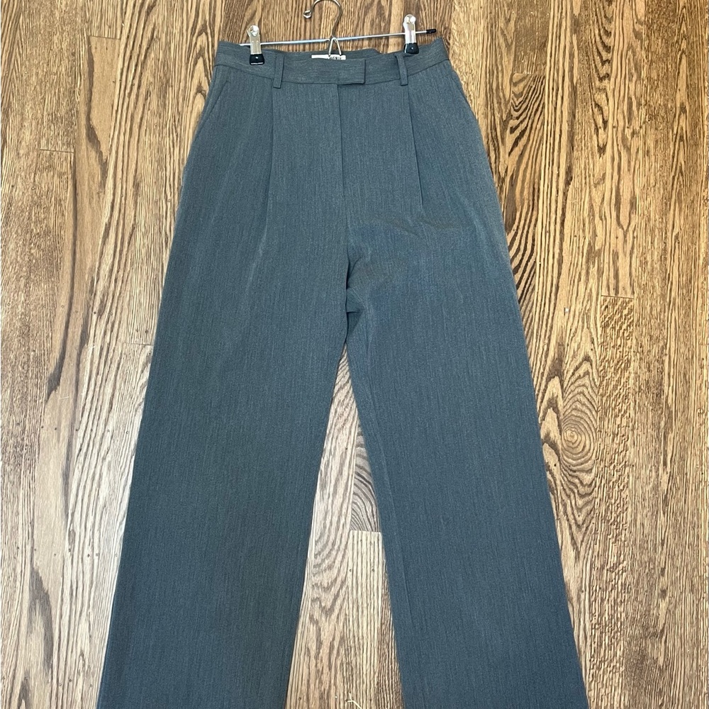 Djerf Avenue Charcoal Dress Pants